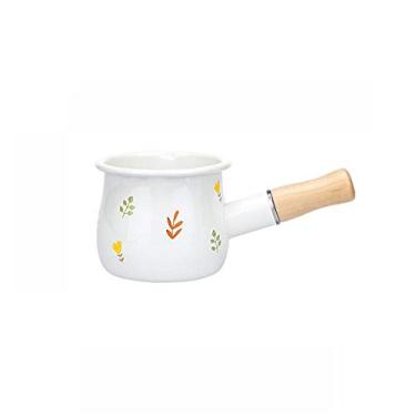 Imagem de PZHANGZVH Vaso de plástico artificial simulação planta verde planta verde vaso de flores decoração de sala de estar interior (I) (D)