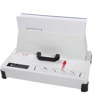 Imagem de HYUIO Máquina de encadernação térmica, fichário térmico de 50 mm de espessura, material de encadernação de livros A3/A4/A5 documento, para casa, escritório, contrato
