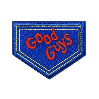 Imagem de FANCIBAND Patch Good Guys de 9,7 cm para fantasia de Chucky, remendos para jeans, jaquetas, macacões, mochilas, chapéus, camisas, suéteres, cosplay de Halloween