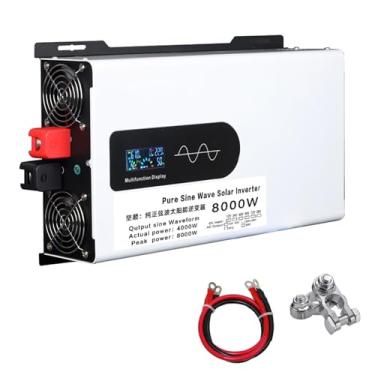 Imagem de 48v to 120v,48V To120v, Inversor de onda senoidal pura 8000W Power Inversores solares para carro com display LED DC 12V 24V 48V 60V 72V para Ac120v 240V Conversor de tensão