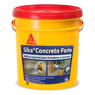 Imagem de Sika Concreto Forte Aditivo Plastificante Para Concreto 18lt