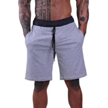 Imagem de Bermuda MXD Conceito Moletinho Classico Cores Basic Social Masculina-Masculino