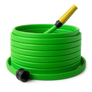 Imagem de Mangueira Antitorção 50m, Dupla Camada Reforçada para Jardim e Irrigação(10 METROS)