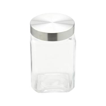 Imagem de Rojemac PORTA MANTIMENTO VIDRO C/TAMPA AÇO QUADRADO 1,6l, SEM LINHA