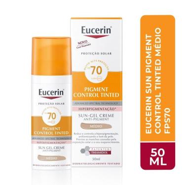 Imagem de Protetor Solar Facial Eucerin Sun Pigment Control Tom Médio FPS 70 50ml