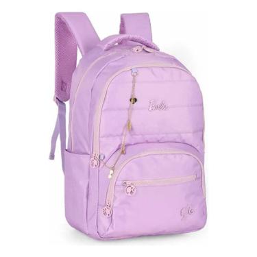 Imagem de Mochila de Costas Barbie com Corrente - Lilás - Luxcel
