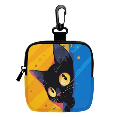 Imagem de Porta-chaves mini porta-moedas, bolsa multifuncional para chaves, moedas, fone de ouvido, batom 3, LCS multicolorido 28816, Tendência