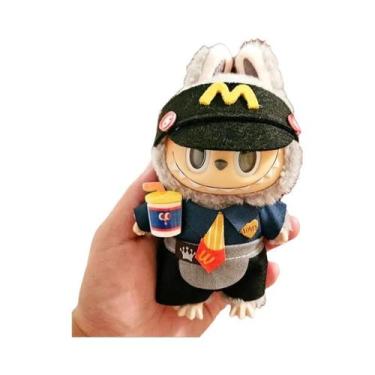 Imagem de Roupa De Boneca Labubu 15-17cm: Fantasia De Fast Food (Coca-Cola E Bat