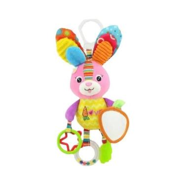 Imagem de Chocalho De Pelúcia Para Bebês, Brinquedo Sensorial Macio Com Som Para