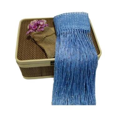 Imagem de Cortina De Cordão Com Glitter E Contas 2Mx1M, Divisória De Ambiente Br