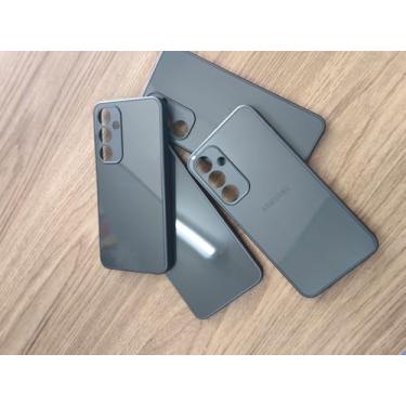 Imagem de CASE – Capa Premium p/Samsung A54 (Grafite/Gray) | Interior Aveludado – Linha AG-Glass