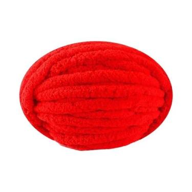 Imagem de Fio Grosso Multicolorido 250g Macio E Quente Para Tricô, Crochê, Cober