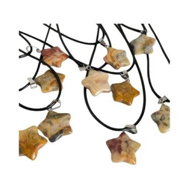 Imagem de Colar Feminino Moderno Com Pingente De Pedra Natural Hexagonal: Quartz