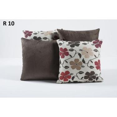 Imagem de Capas Jacquard para Almofada Kit 4 Peças 10 - Wellus Enxovais