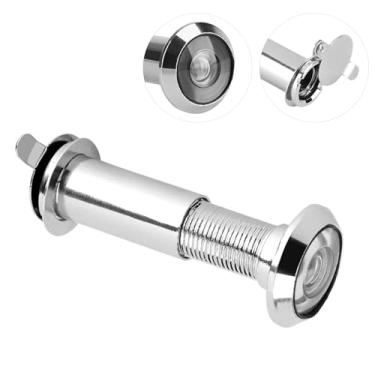 Imagem de POCREATION Olho Mágico do Visualizador de Porta, 6 PCS 220 Graus de ângulo Amplo Ajustável de Segurança Com Furo de Perfuração de 14 Mm e Tampa Traseira para Apartamento Doméstico e