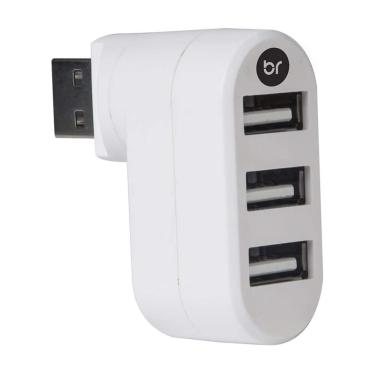 Imagem de Hub 3 Portas USB Bright 0335 Branco