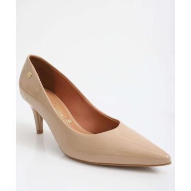 Imagem de Scarpin Feminino Bico Fino Salto Fino Vizzano Bege-43049, Bege, 36