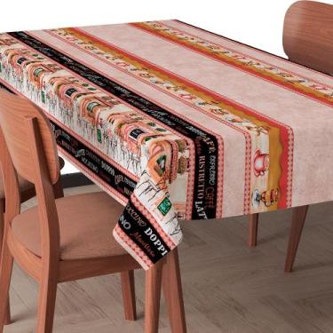 Imagem de Toalha Plástica de Mesa Térmica 4 lugares / 1,50m x 1,40 - alkool, Cap