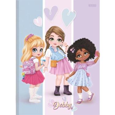 Imagem de Caderno brochura capa dura 48 folhas Debby São Domingos
