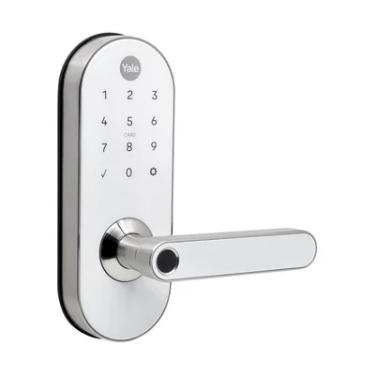 Imagem de Fechadura Eletrônica Ymc 420w Ziggbe Integrado Branca