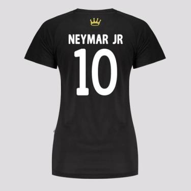 Imagem de Camisa Santos Logo Feminina Preta 10 Neymar Jr - Surf Center, P