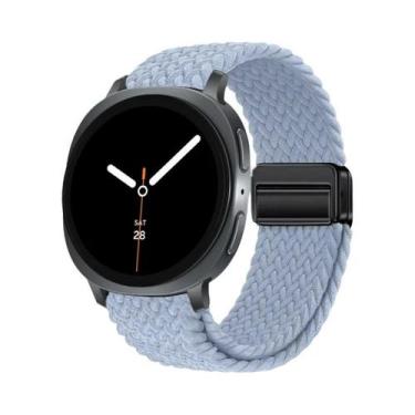 Imagem de Pulseira Magnética De Nylon Trançado Solo Loop De 40mm 44mm 46mm Para 