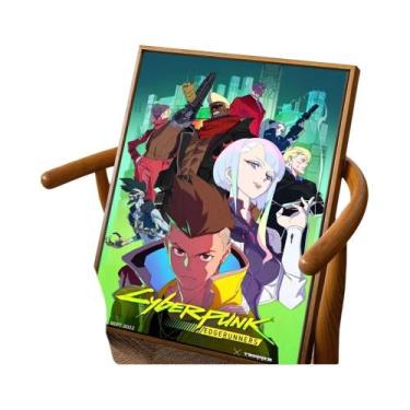 Imagem de Pôster De Anime Cyberpunk Edgerunners, Adesivo De Papel À Prova d'Água