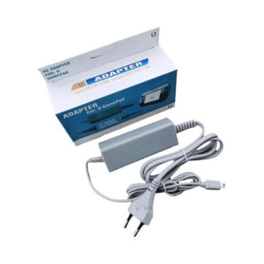 Imagem de Carregador AC Para Wii U Gamepad, Plugue EUA/UE, Fonte De Alimentação 