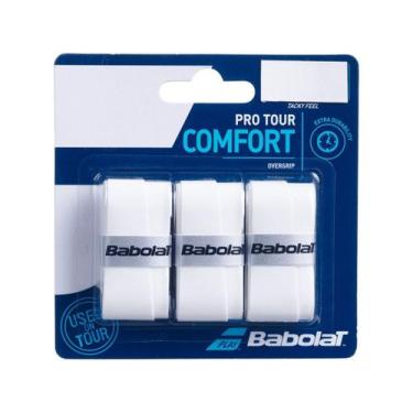 Imagem de Overgrip Babolat Pro Tour Branco - 3 Unidades, Branco