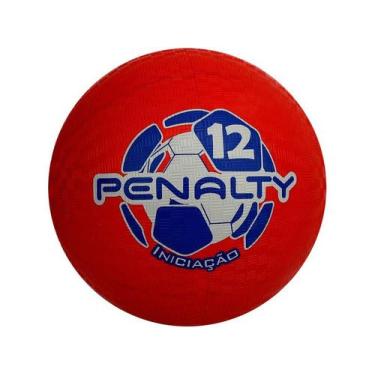 Imagem de Bola Iniciação De Borracha T12 Penalty - Vermelha