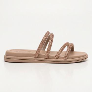 Imagem de Papete Beira Rio Com Strass Nude, Nude, 37