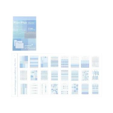 Imagem de Etiquetas Adesivas Multifuncionais Portáteis Para Classificação, Escri