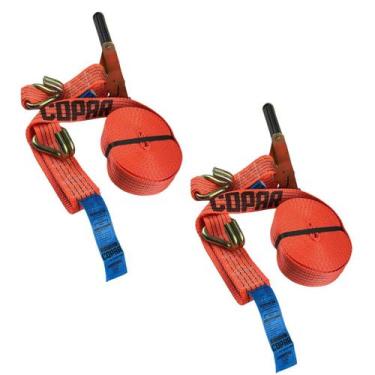 Imagem de Kit 2 Conjunto Cinta Catraca Amarração Carga Pesada 5T 9M - TEXTIL