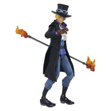 Imagem de Action Figure One Piece Sabo Variable Heroes com Acessórios Removíveis Megahouse