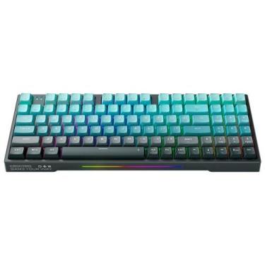 Imagem de Teclado Mecânico Gamer Machenike K500F-B94W, RGB Switch GR Silver, Tri