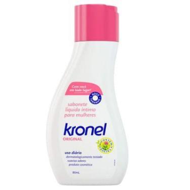 Imagem de Sabonete Líquido Íntimo Feminino Refrescante Kronel 80ml