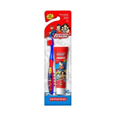 Imagem de Escova Dental Infantil Cerdas Macias Dentalclean Gel 50g