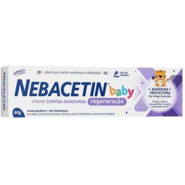 Imagem de Creme Antiassaduras Nebacetin Baby NEBACETIN Regeneração 60g