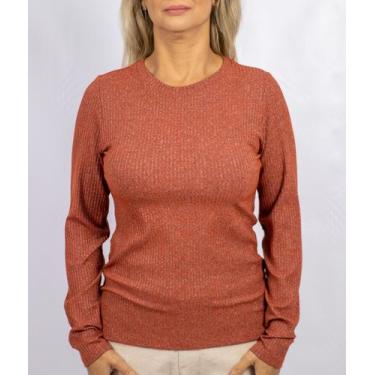 Imagem de Blusa Manga Longa 0225C-M99 - Cia B, Telha, M