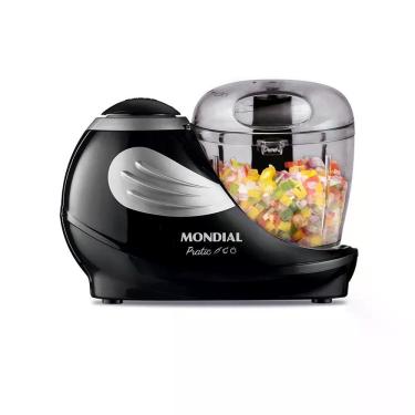 Imagem de Mini Processador Mondial MP-05-B 127V 150W Preto Essencial Para Sua Cozinha