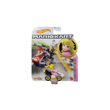 Imagem de Carrinho Hot Wheels Mario Kart Princess Peach - Mattel