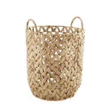 Imagem de Cesto Decorativo em Fibra Natural 40cm 13105M Mart