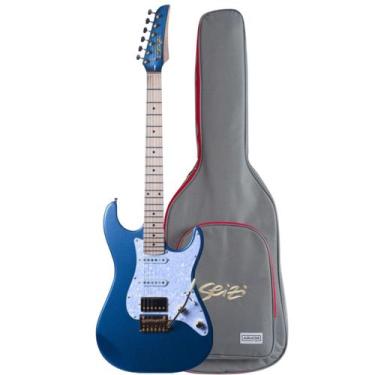Imagem de Guitarra Seizi Katana Musashi HSS Pelham Blue Gold