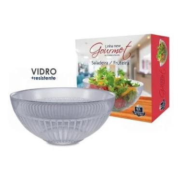 Imagem de Bowl de Vidro Gourmet, Bowl para Salada e Frutas - Ruvolo