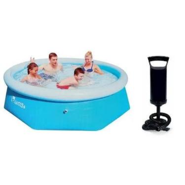 Imagem de Piscina Brink+ 2490 Litros Inflável com Bomba de Inflar - Bestway