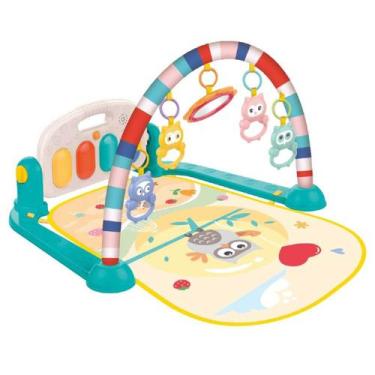Imagem de Tapete de Atividades Baby Guta Guti com Piano Musical e Brinquedos Mób