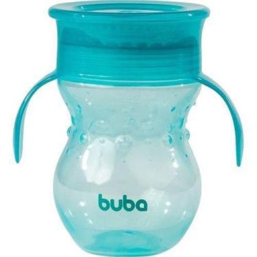 Imagem de Copo Treinamento 360 12619 C/ Alca Verde 250ml Buba, UNICA
