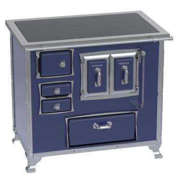 Imagem de Fogao a Lenha Venax GII n 2 Sec XVIII Premium Azul Gab SD