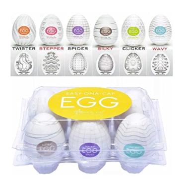 Imagem de Ovo Mastubador Twister Penis Egg Punheta Estimulo Sexshop Flexivel Sexo