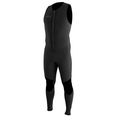 Imagem de Roupa de mergulho masculina O'Neill Reactor-2 2 mm zíper frontal sem mangas, preto/preto, 2GG